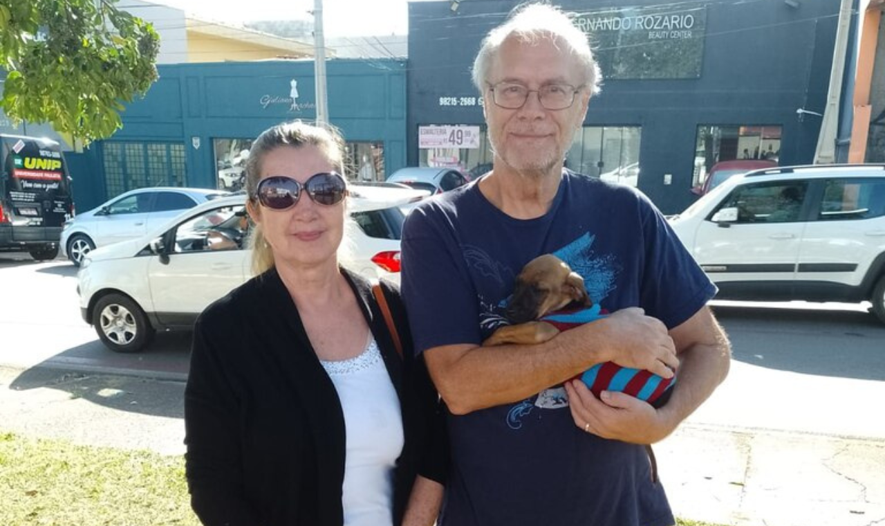 Bem Estar Animal efetiva adoção de 6 cães em feira