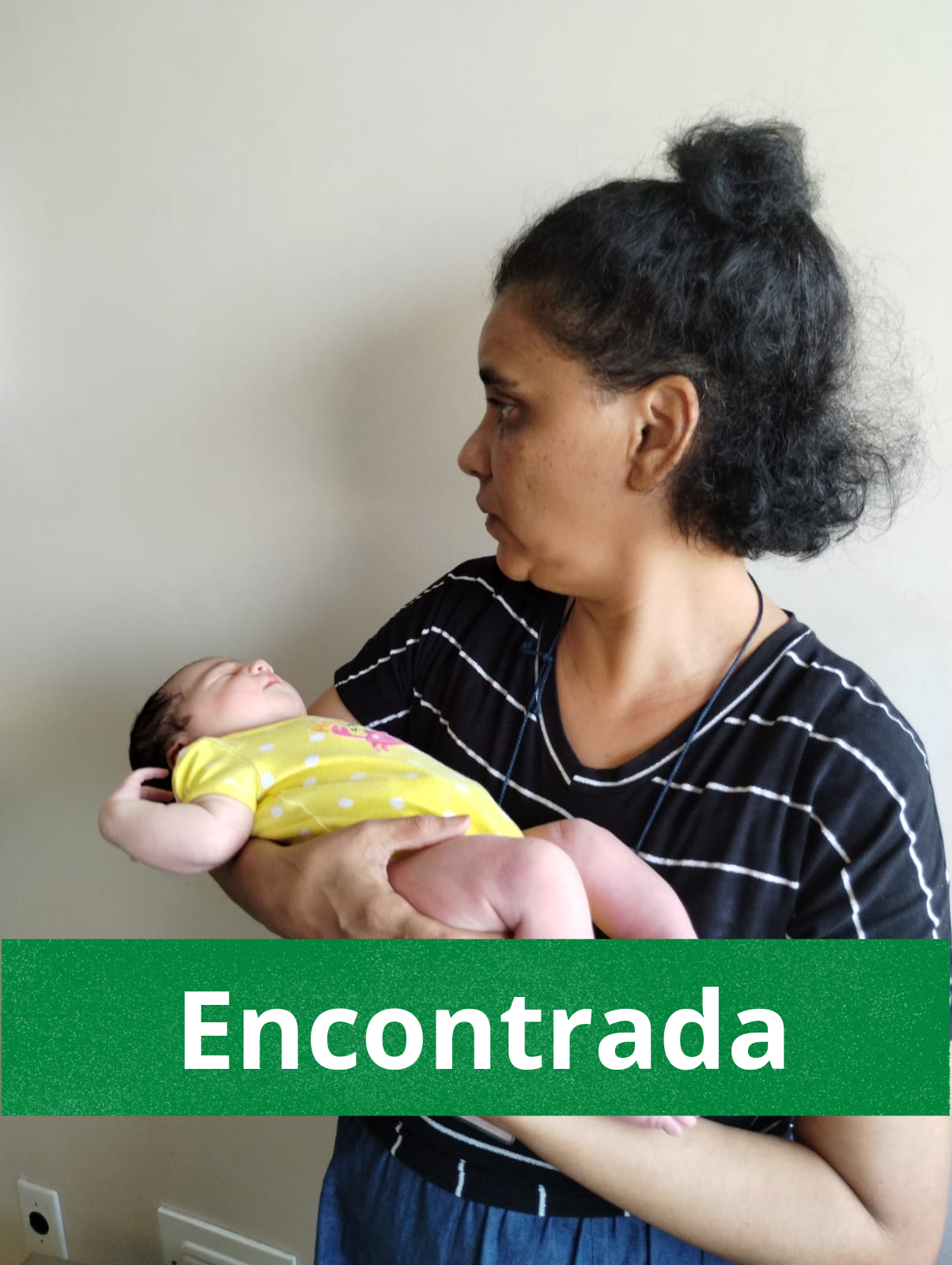 Encontrada - Márcia Bertolo que estava desaparecida desde o começo da manhã