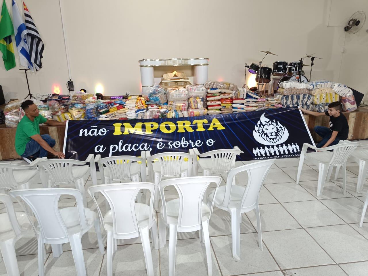 Igrejas evangélicas de Sumaré promovem vigília da unidade e arrecadam alimentos