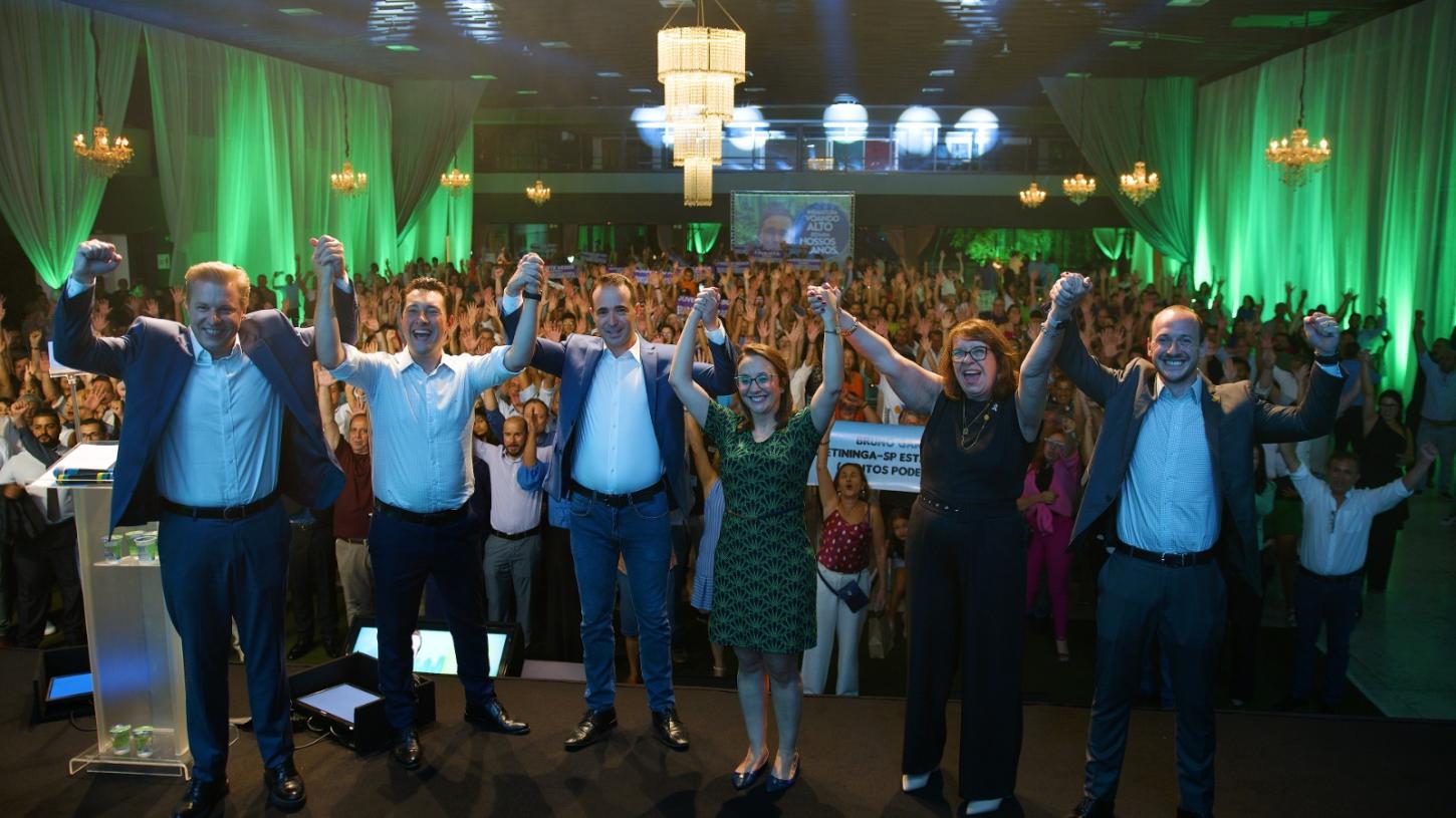 Lançamento de pré-candidatura de Bruno Ganem (PODE) lota Clube de Julho na última quinta-feira(21 de março)