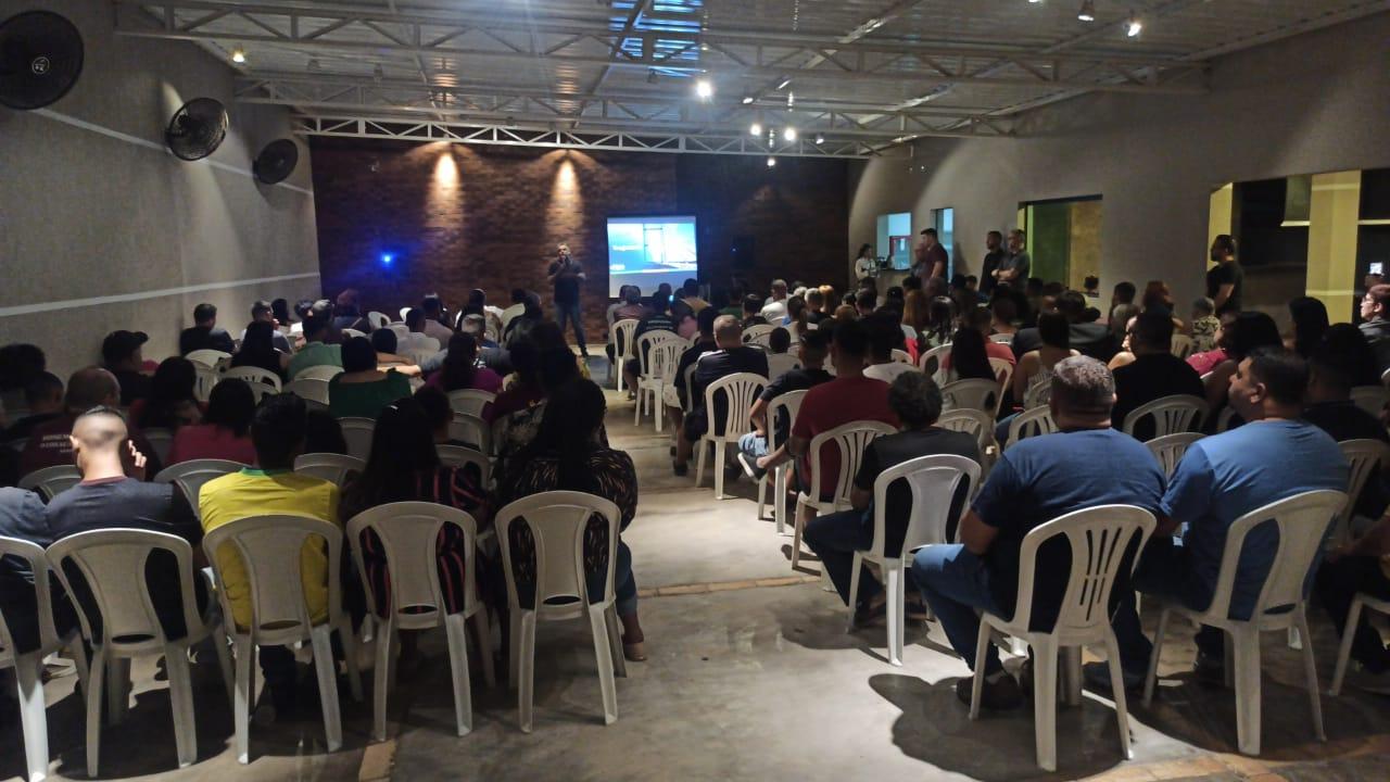 Em evento com mais de 200 pessoas Flávio Campos confirma pré-candidatura a vereador