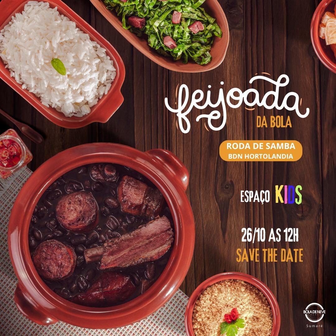 Igreja Bola de Neve Promove feijoada no Sábado 