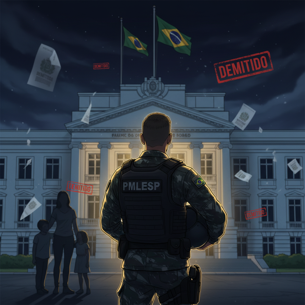 2025, o ano em que a Via Rápida expôs a covardia do Estado contra quem veste farda