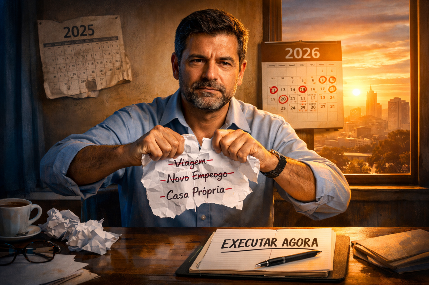 Ano Novo, Mesma Frustração: Pare de Sonhar e Comece a Agir!