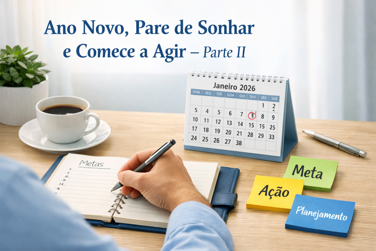 Ano Novo, Pare de Sonhar e Comece a Agir – Parte II