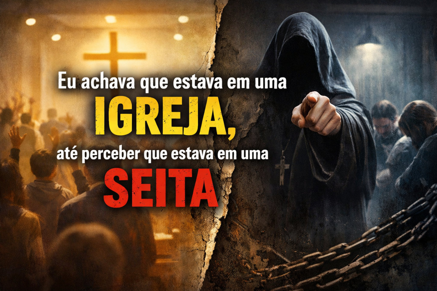 Eu achava que estava em uma igreja, até perceber que estava em uma seita