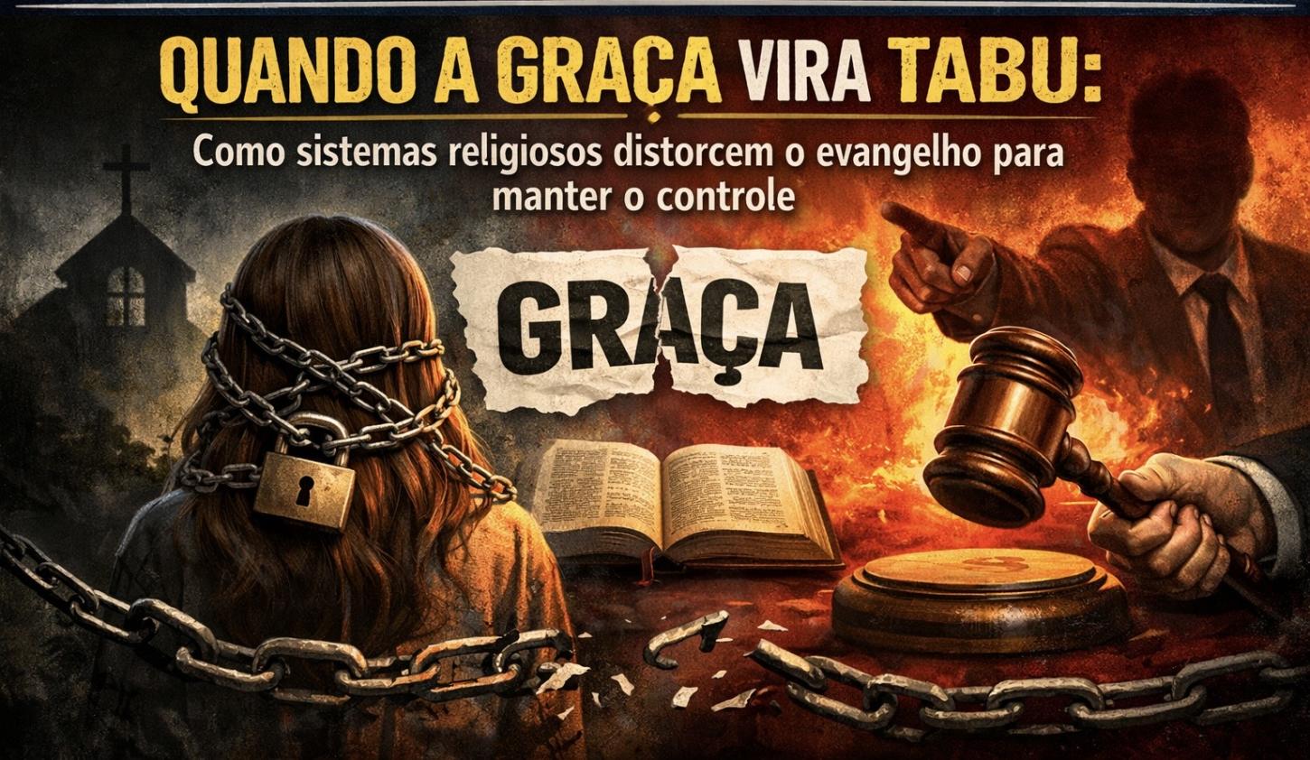 Quando a graça vira tabu: como sistemas religiosos distorcem o evangelho para manter o controle