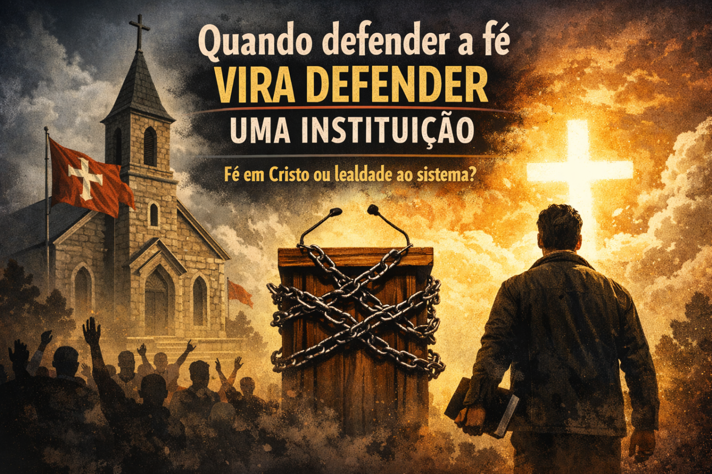 Quando defender a fé vira defender uma instituição