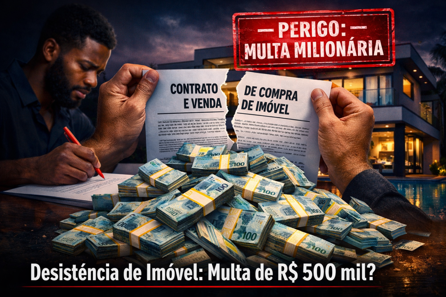 Desistência de contrato de imóvel pode gerar multa milionária: entenda os riscos da cláusula penal