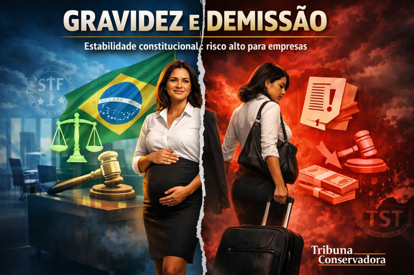 Gravidez e demissão: o erro que ainda gera condenações trabalhistas e prejuízos evitáveis