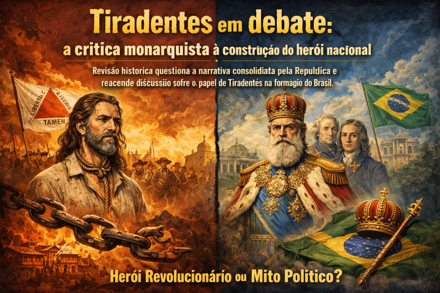 Tiradentes em debate: a crítica monarquista à construção do herói nacional