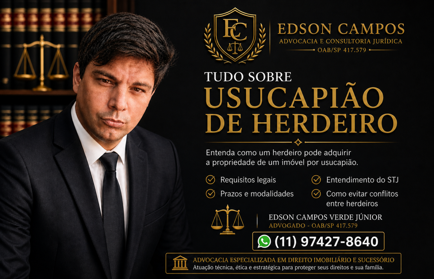 Entrevista: Herdeiro pode adquirir imóvel por usucapião?