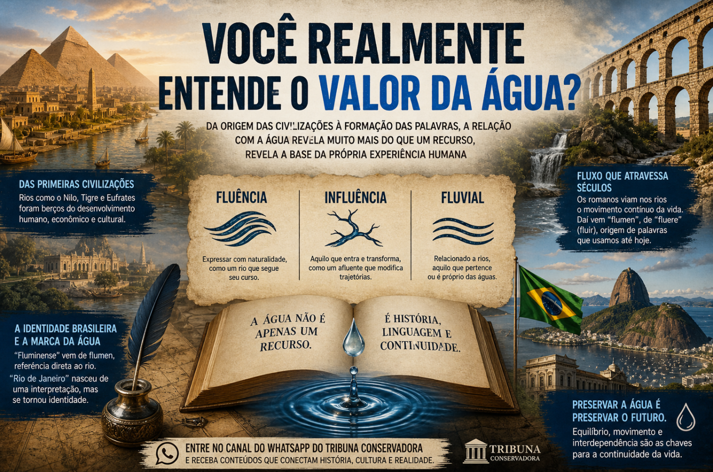 Você realmente entende o valor da água? A história e a linguagem mostram que talvez não