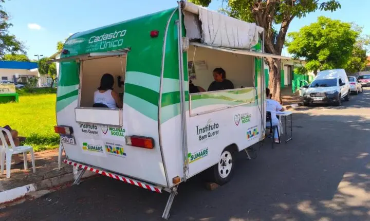 CadÚnico itinerante atende moradores nas regiões da Nova Veneza e Picerno, em Sumaré