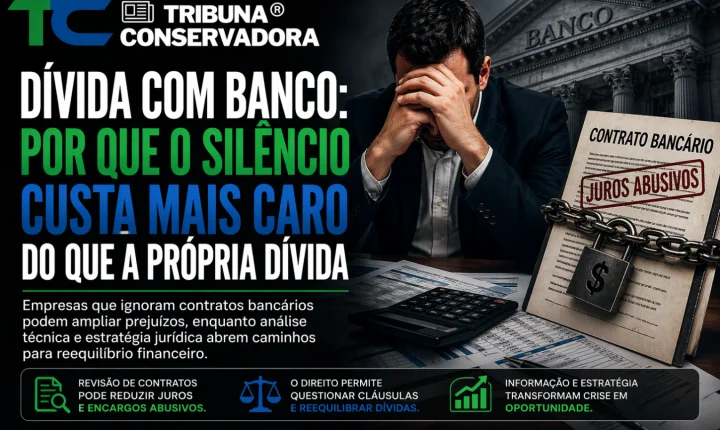 Dívida com banco, por que o silêncio custa mais caro do que a própria dívida