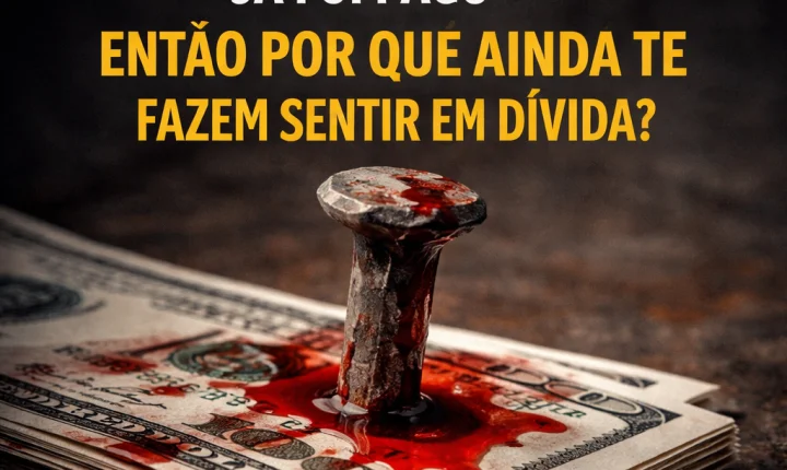 O sacrifício que te cobram já foi pago, então por que ainda te fazem sentir em dívida?