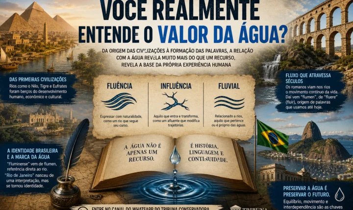 Você realmente entende o valor da água? A história e a linguagem mostram que talvez não